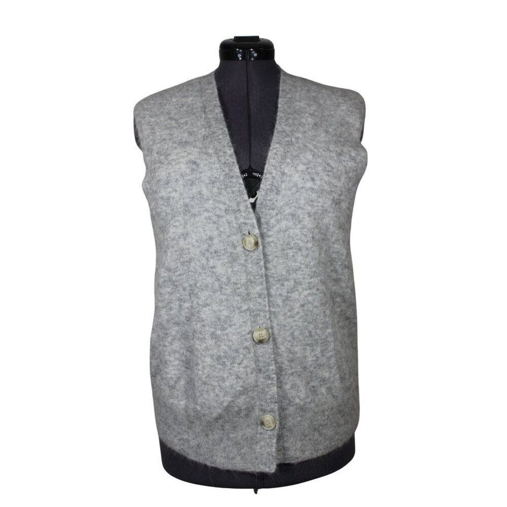 Stockholm Atelier & Other Stories women's v-neck alpaca blend knit cardigan S